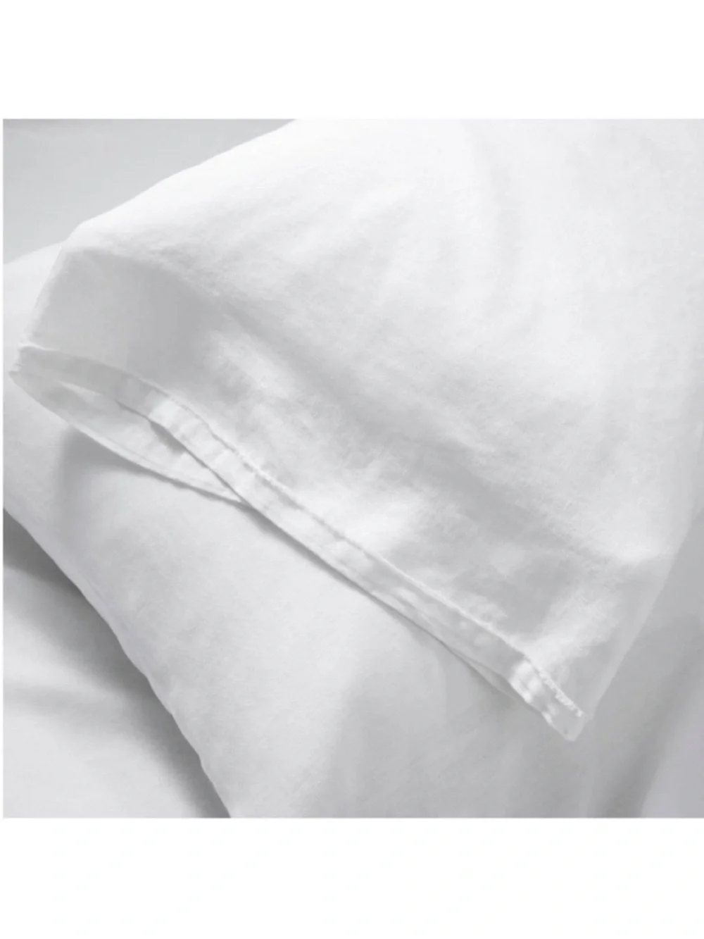 NWT Queen 100% Linen Sheet Set White - Casaluna
